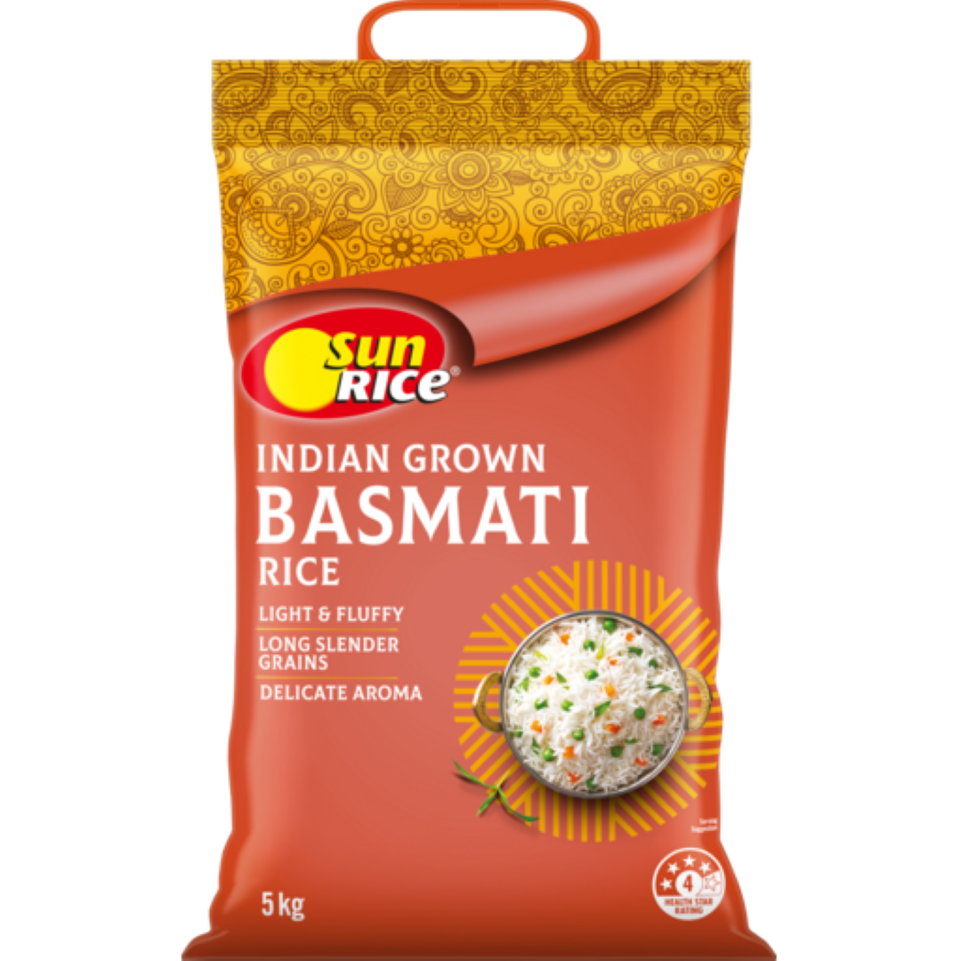 SUNRICE BASMATI 5KG